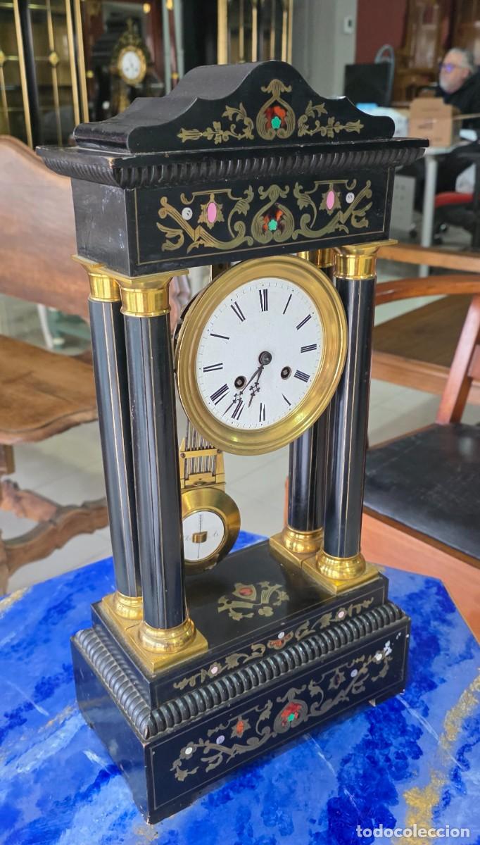 Antig&uuml;edades: 2 Relojes Napole&oacute;n III - Foto 5
