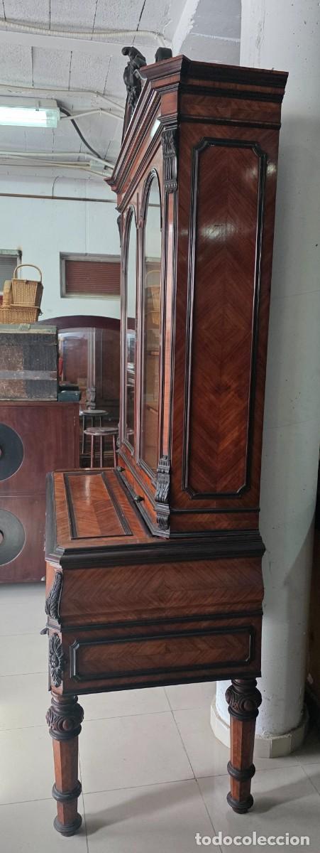 Antig&uuml;edades: Bureau Cabinet, Escritorio biblioteca - Foto 3