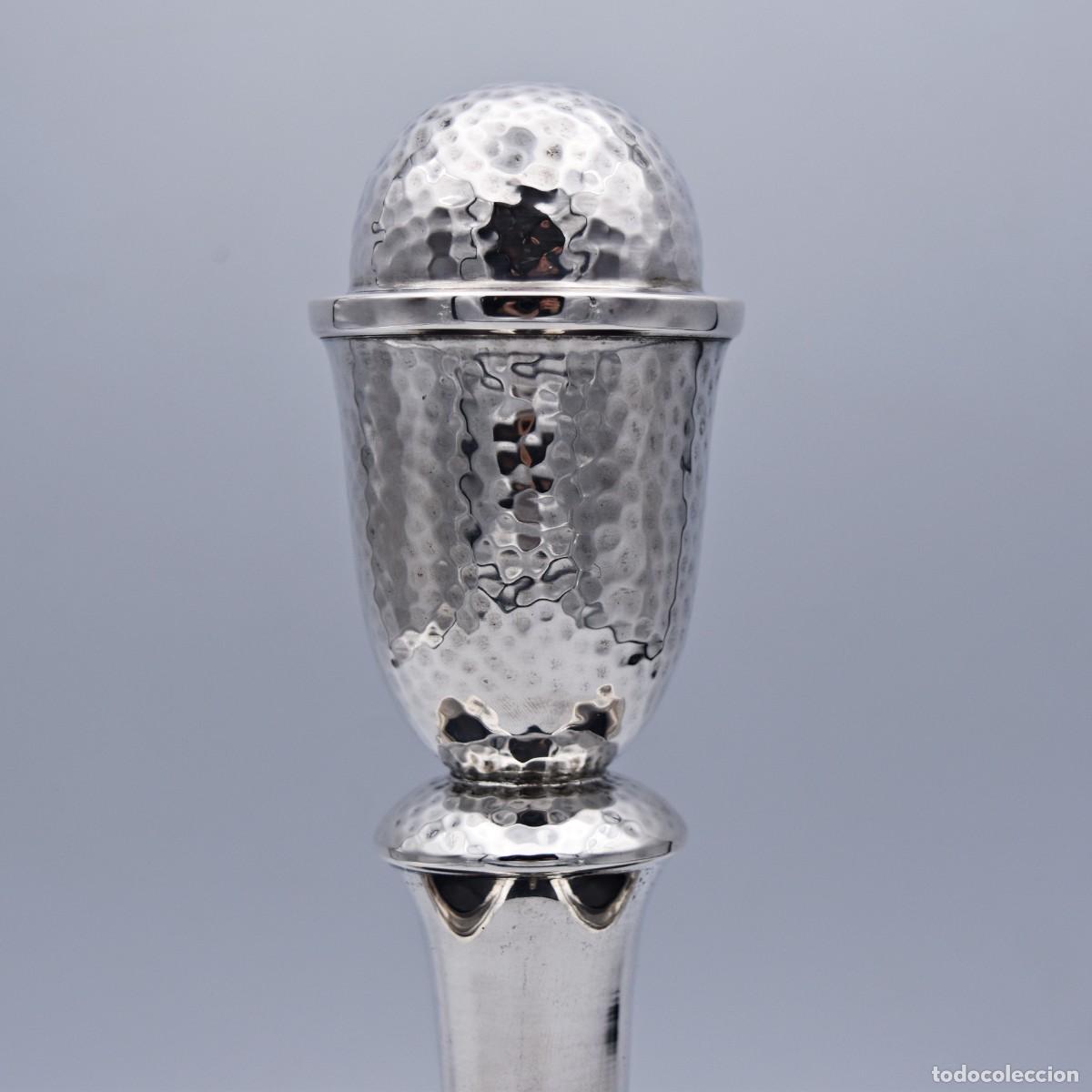Antig&uuml;edades: Aceitera y vinagrera - Plata - Foto 6