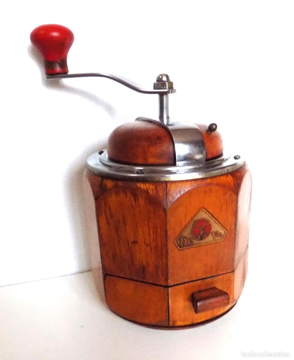 Antig&uuml;edades: MOLINILLO DE CAF&Eacute; OCTOGONAL MARCA De. Ve. HOLANDA. CA. 1950/1965 - Foto 8