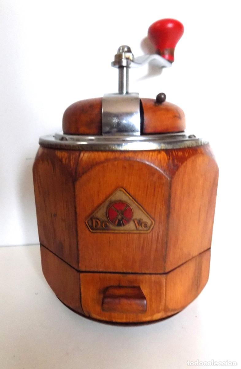 Antig&uuml;edades: MOLINILLO DE CAF&Eacute; OCTOGONAL MARCA De. Ve. HOLANDA. CA. 1950/1965 - Foto 10