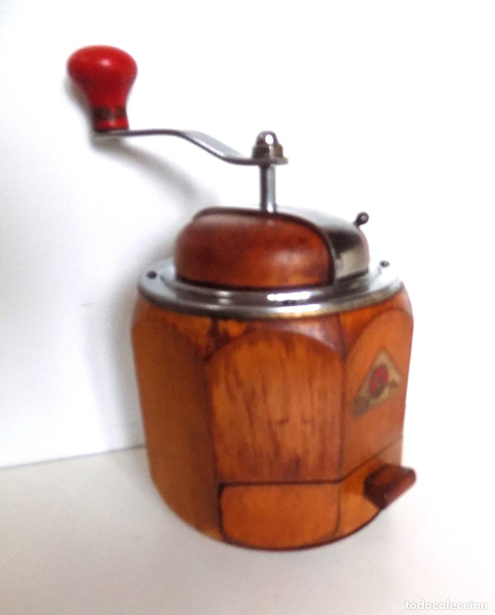 Antig&uuml;edades: MOLINILLO DE CAF&Eacute; OCTOGONAL MARCA De. Ve. HOLANDA. CA. 1950/1965 - Foto 14