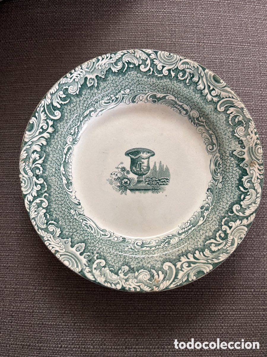 Antig&uuml;edades: Plato de sargadelos tercera &eacute;poca - Foto 1