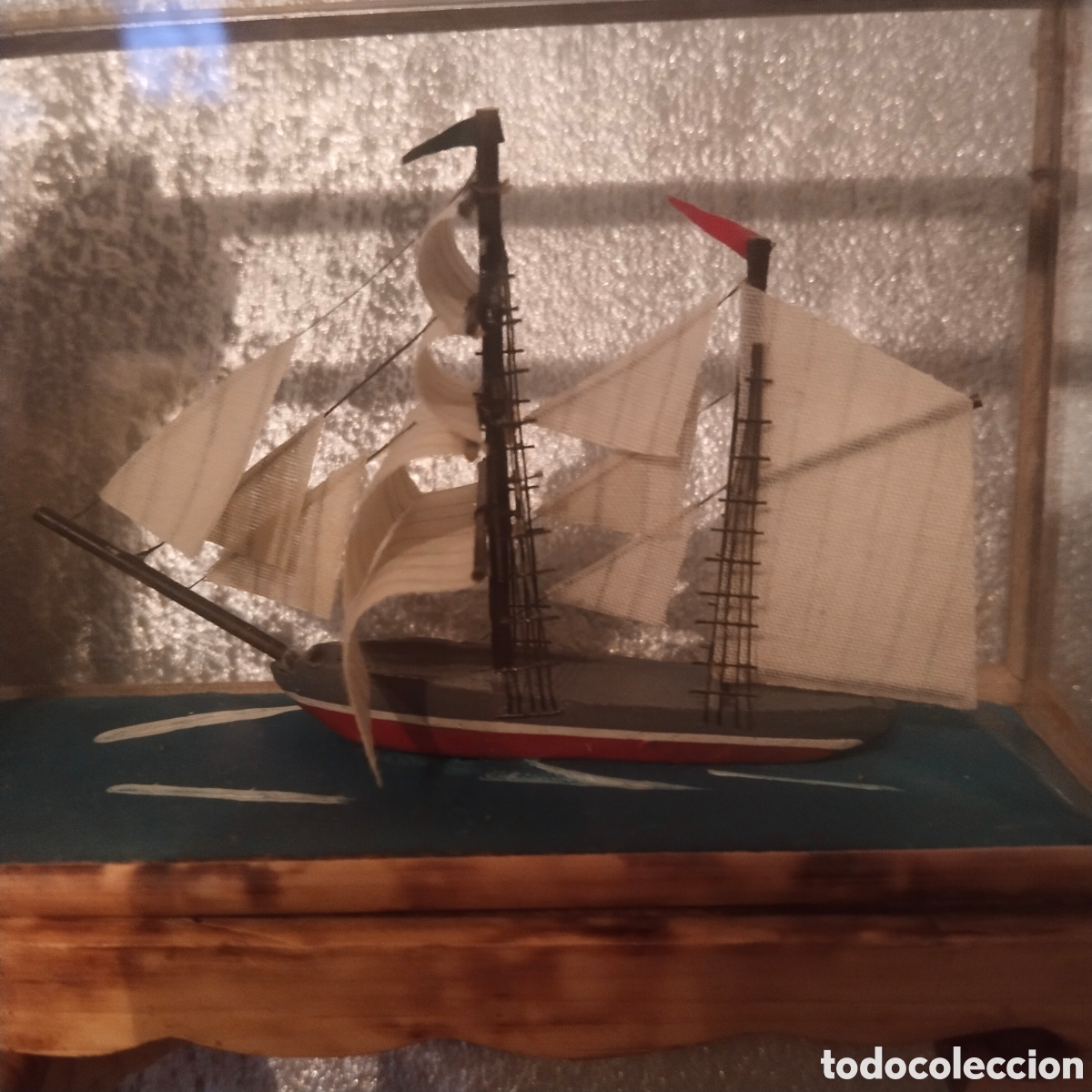 Antig&uuml;edades: Diorama chino y barcos vitrina - Foto 9