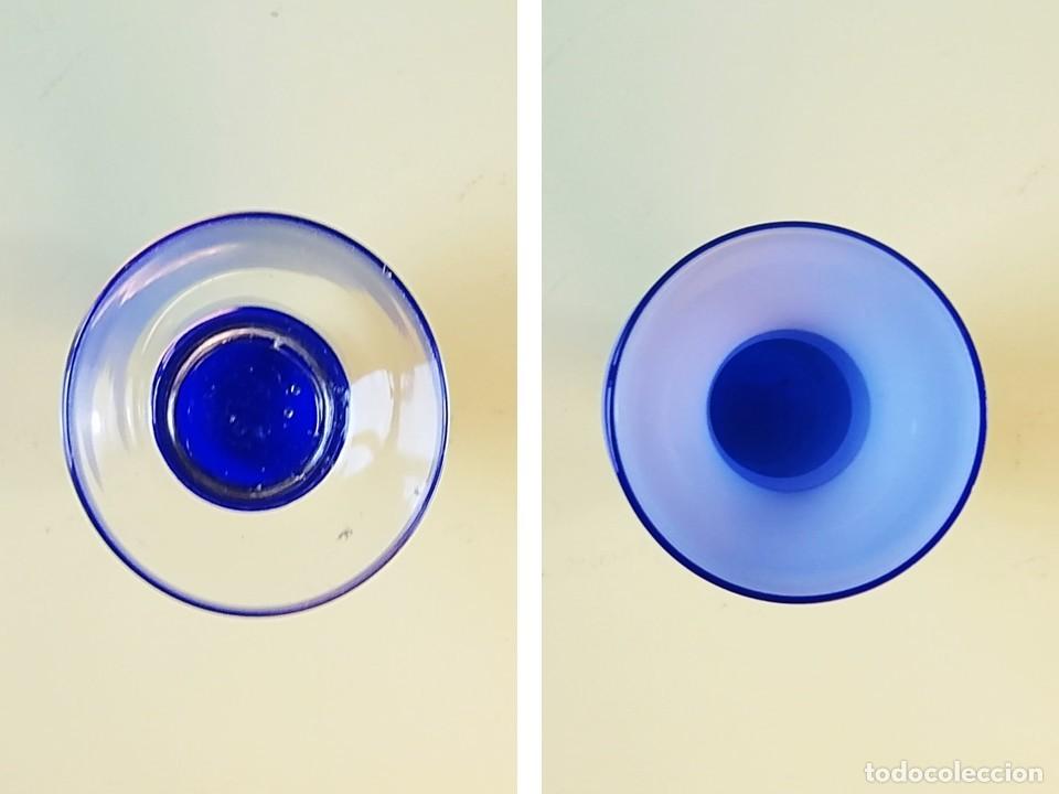 Antig&uuml;edades: JARR&Oacute;N OPALINA AZUL INTENSO - Foto 2