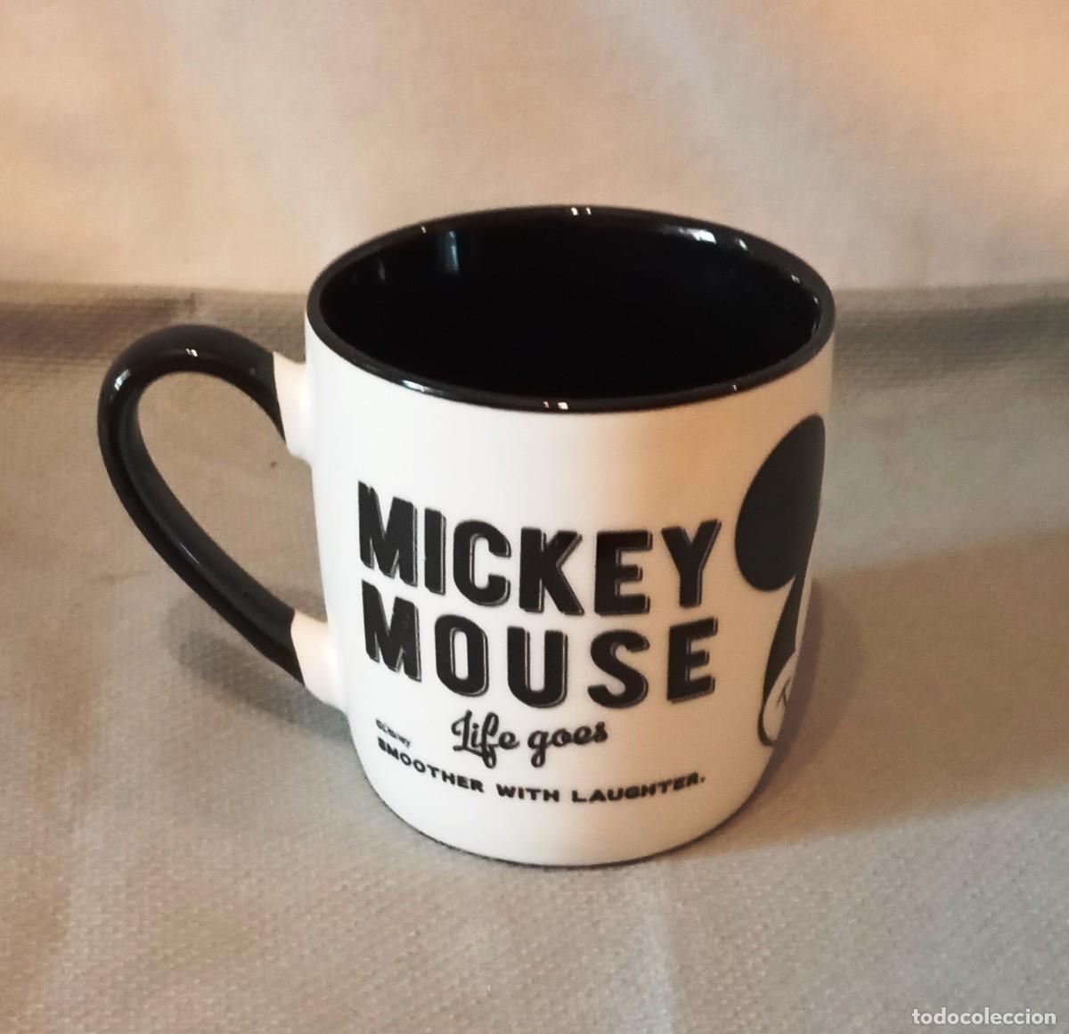 Antig&uuml;edades: Taza cer&aacute;mica Mickey Mouse. - Foto 1