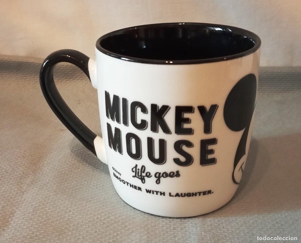 Antig&uuml;edades: Taza cer&aacute;mica Mickey Mouse. - Foto 2
