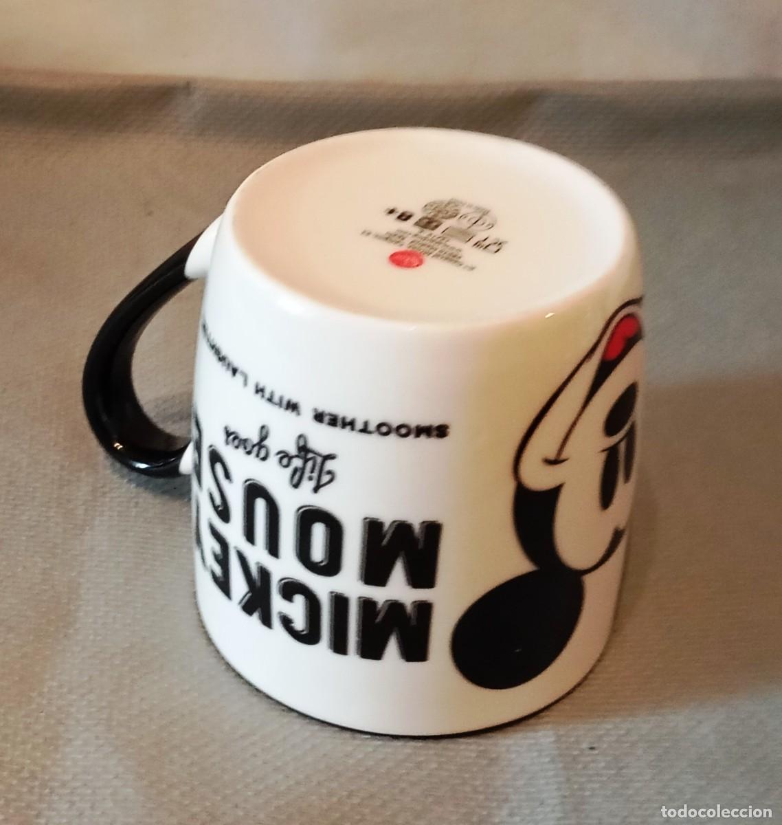 Antig&uuml;edades: Taza cer&aacute;mica Mickey Mouse. - Foto 8