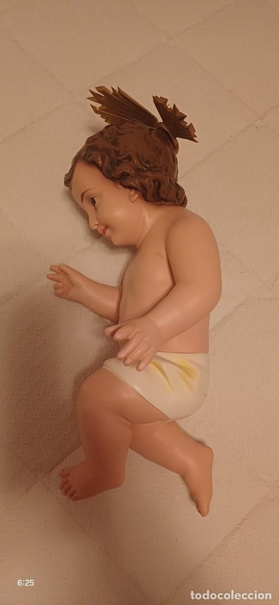 Antig&uuml;edades: Ni&ntilde;os Jes&uacute;s. Olot 34 cm - Foto 2