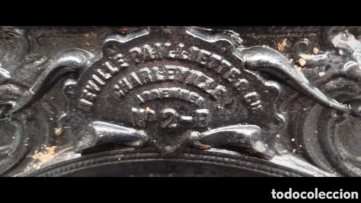 Antig&uuml;edades: Estufa de carb&oacute;n antigua - Foto 2