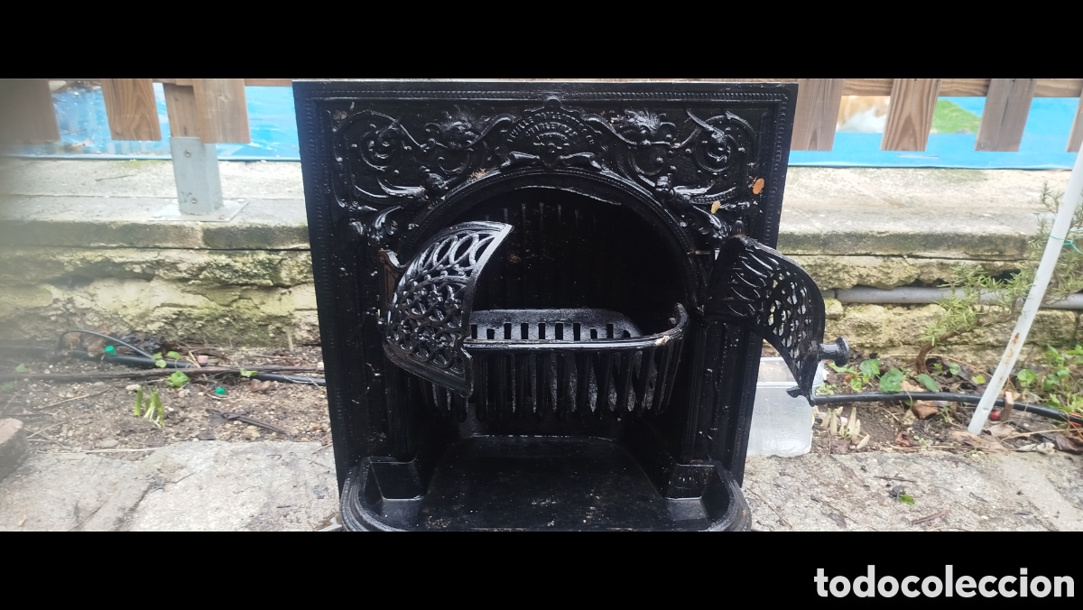 Antig&uuml;edades: Estufa de carb&oacute;n antigua - Foto 3