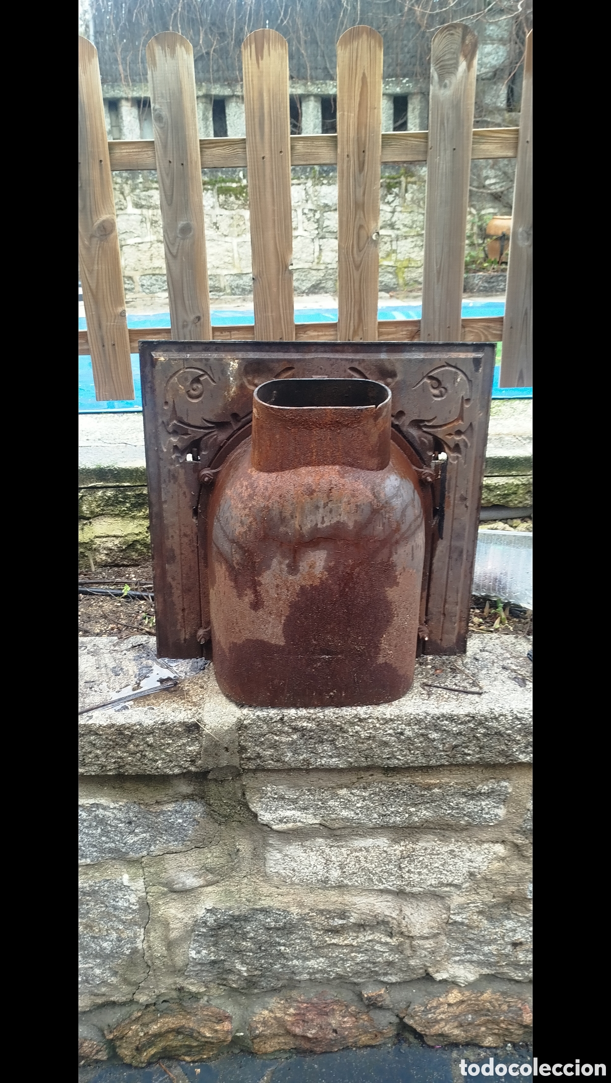 Antig&uuml;edades: Estufa de carb&oacute;n antigua - Foto 5