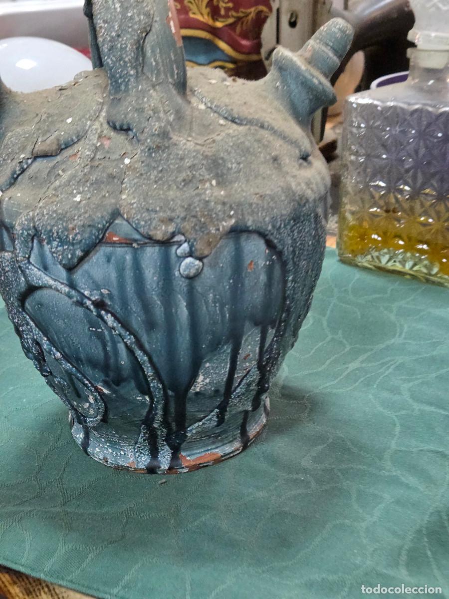 Antig&uuml;edades: botijo de ceramica vintage - Foto 2
