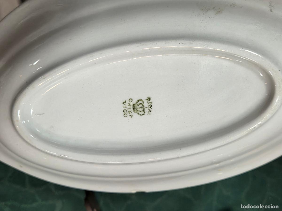 Antig&uuml;edades: bandeja de ceramica vintage - Foto 4
