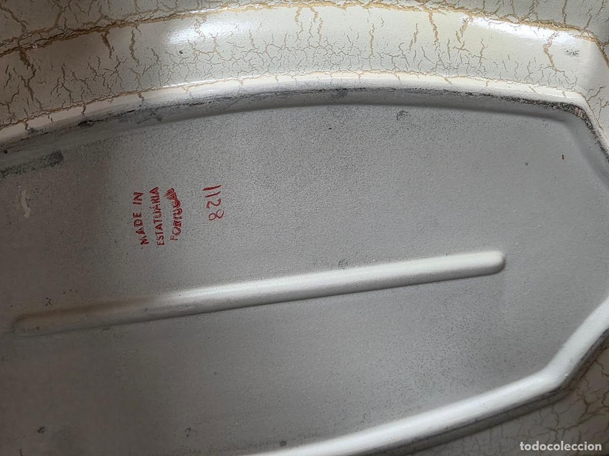 Antig&uuml;edades: bandeja de ceramica grande - Foto 4