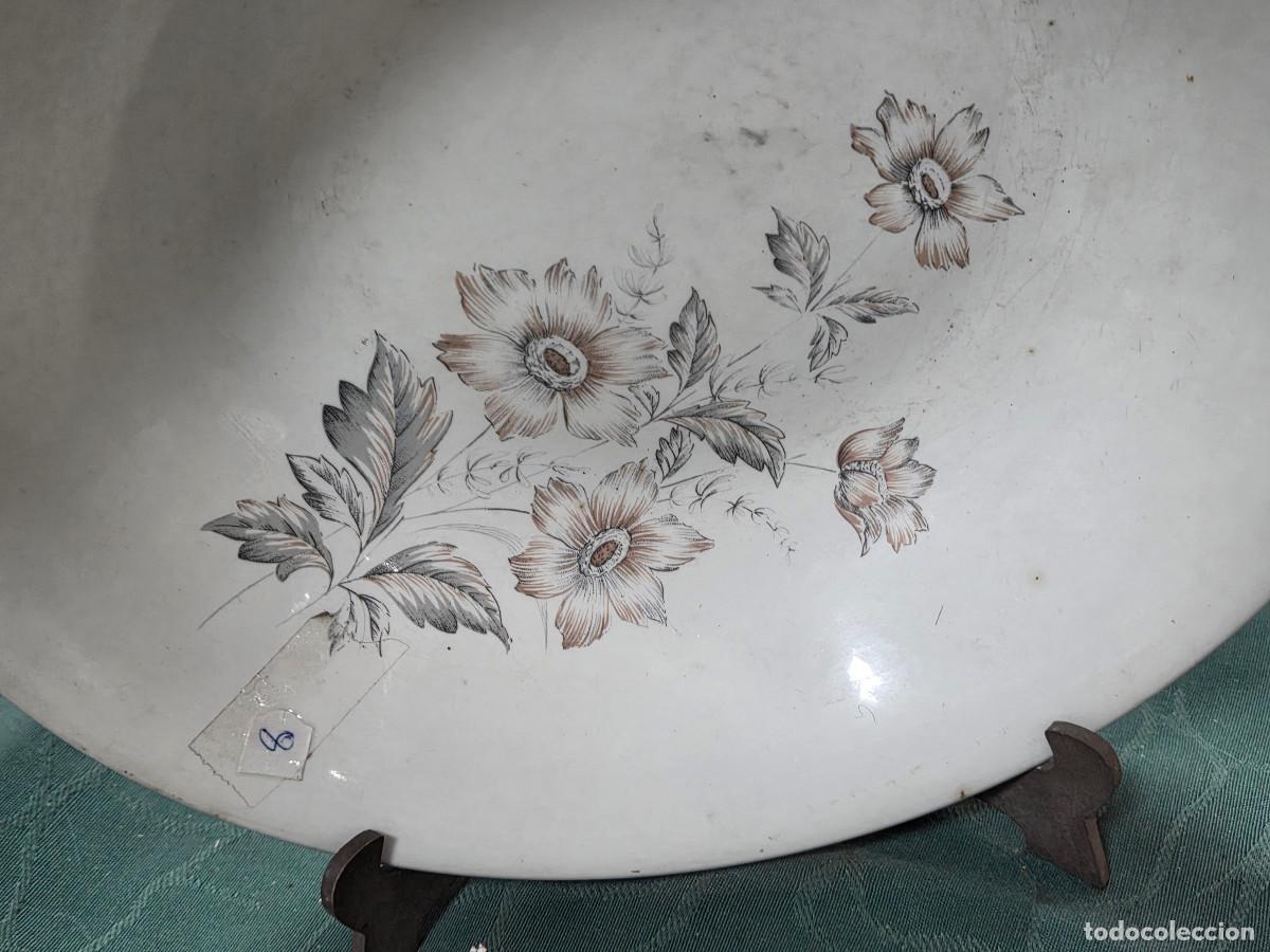 Antig&uuml;edades: ensaladera de ceramica - Foto 2