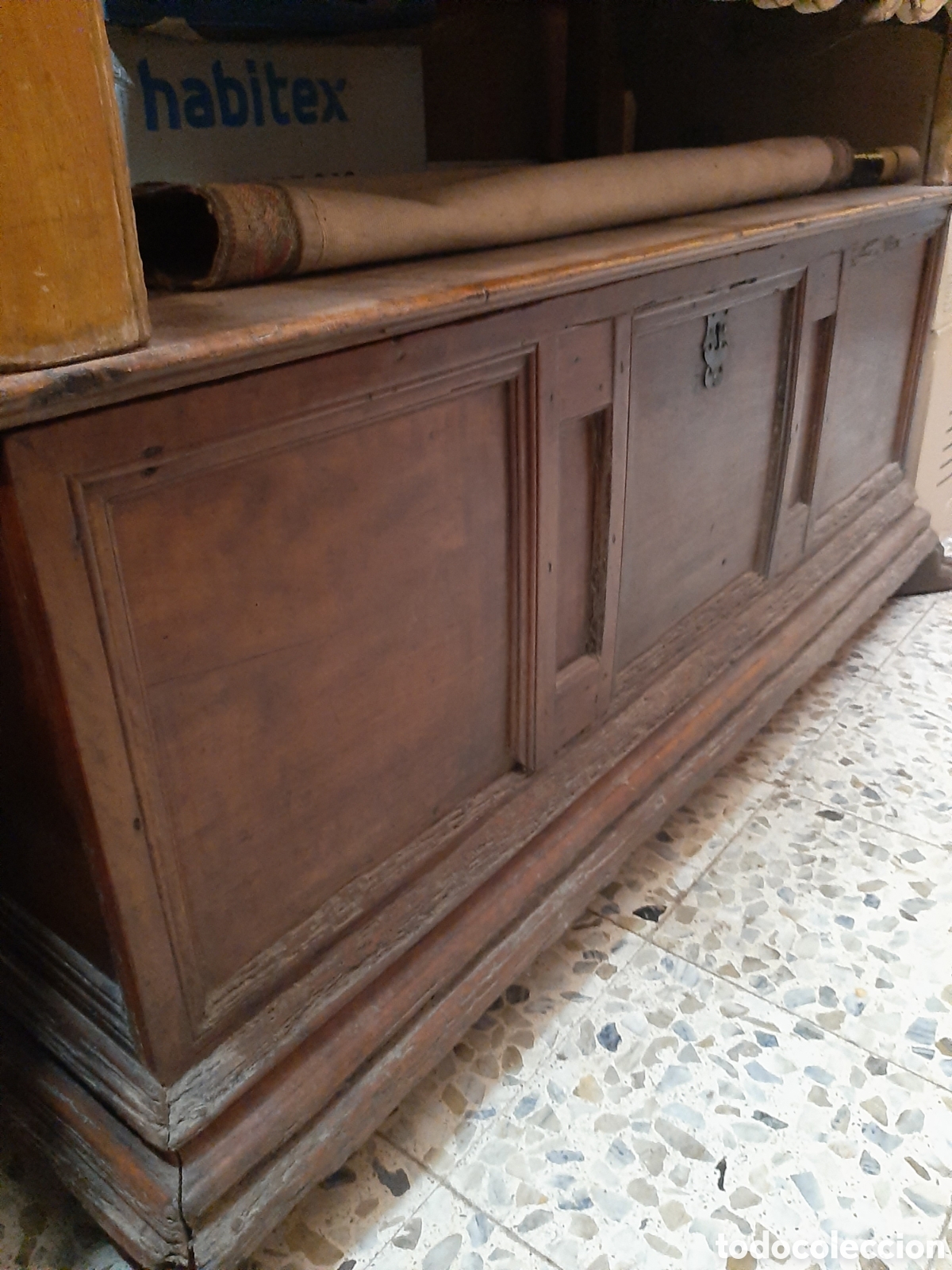 Antig&uuml;edades: GRAN ARC&Oacute;N ANTIGUO DE NOGAL - Foto 5