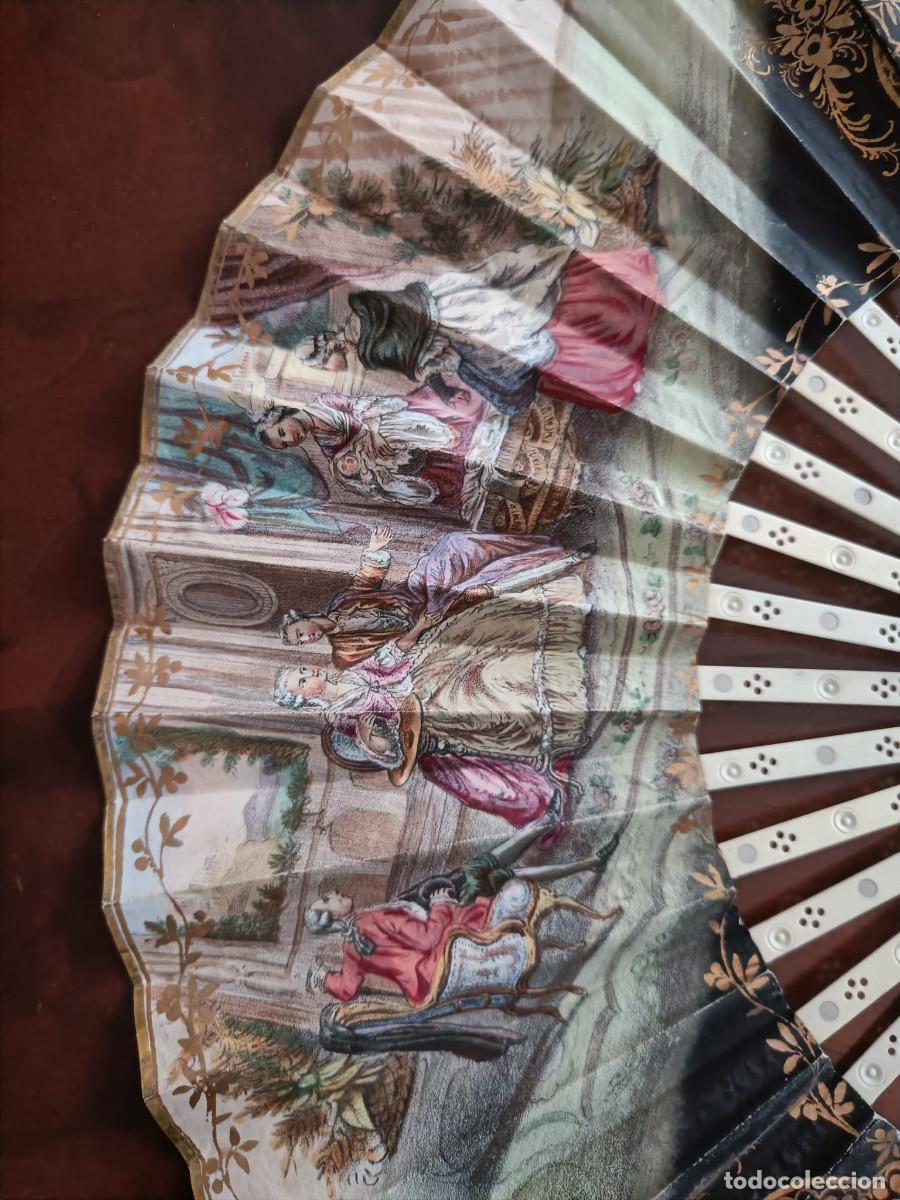 Antig&uuml;edades: ABANICO HUESO ESQUELETO - Foto 2