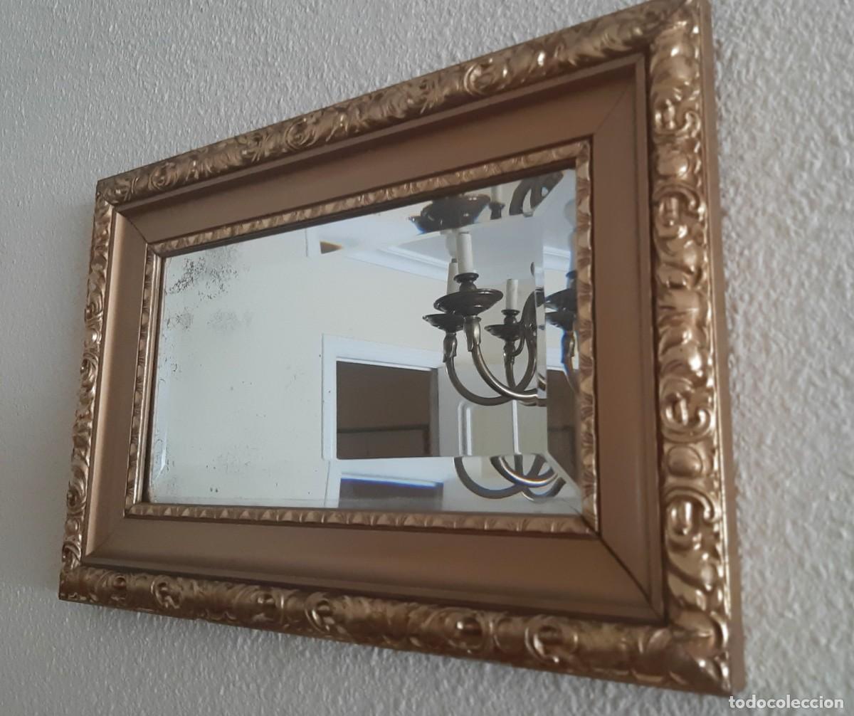 Antig&uuml;edades: ANTIGUO ESPEJO DORADO - Foto 3