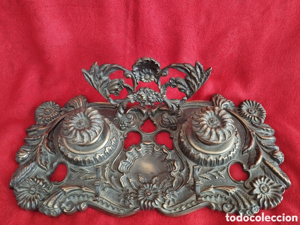 Antig&uuml;edades: Antigua Escriban&iacute;a Bronce. - Foto 7