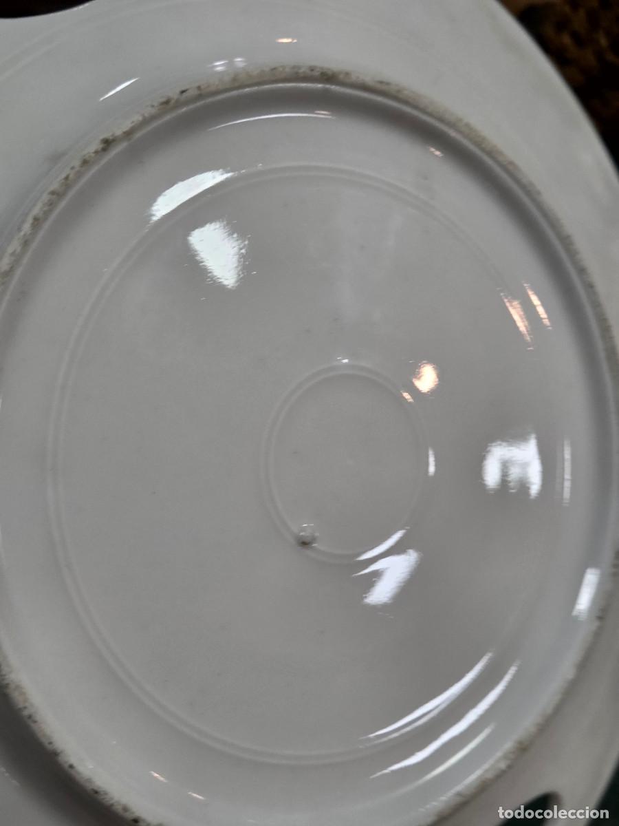 Antig&uuml;edades: bandeja de porcelana - Foto 3
