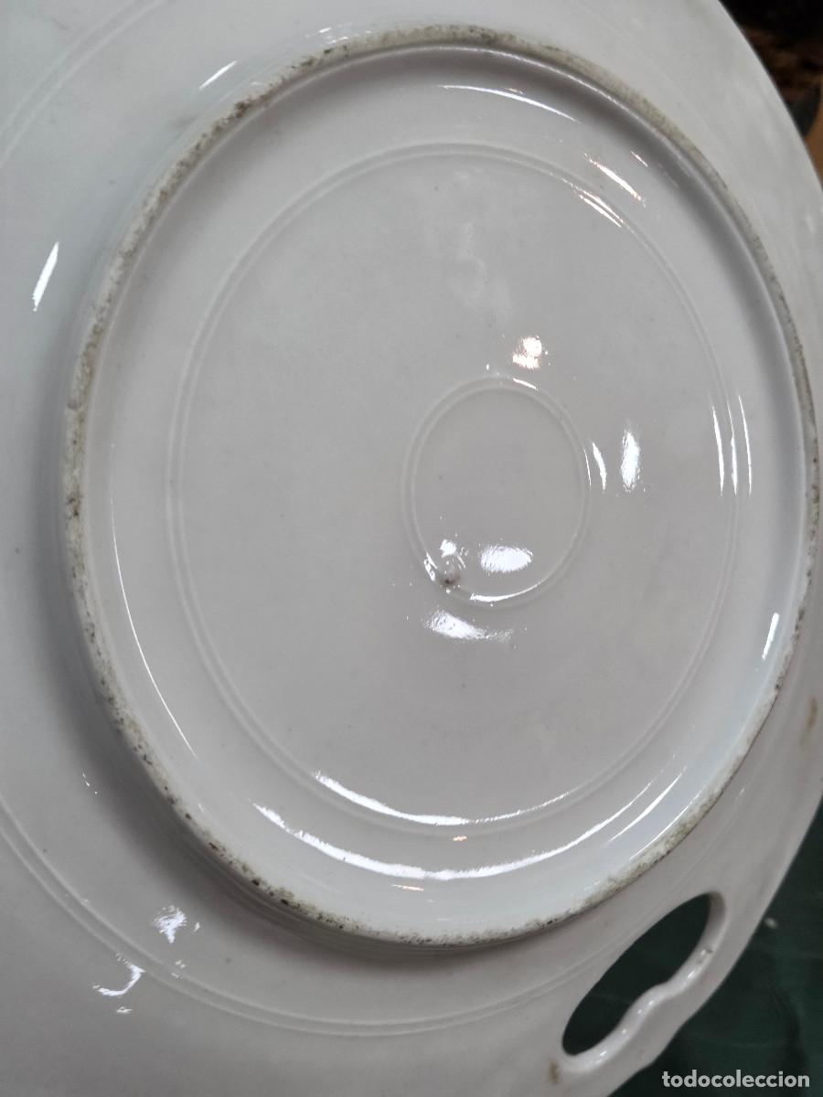 Antig&uuml;edades: bandeja de porcelana - Foto 5