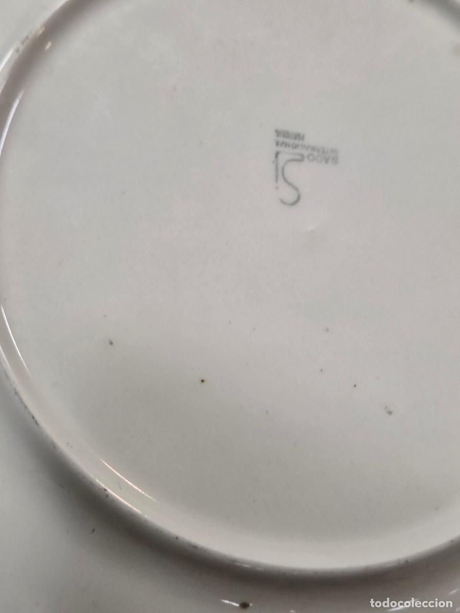 Antig&uuml;edades: plato de ceramica vintage - Foto 3
