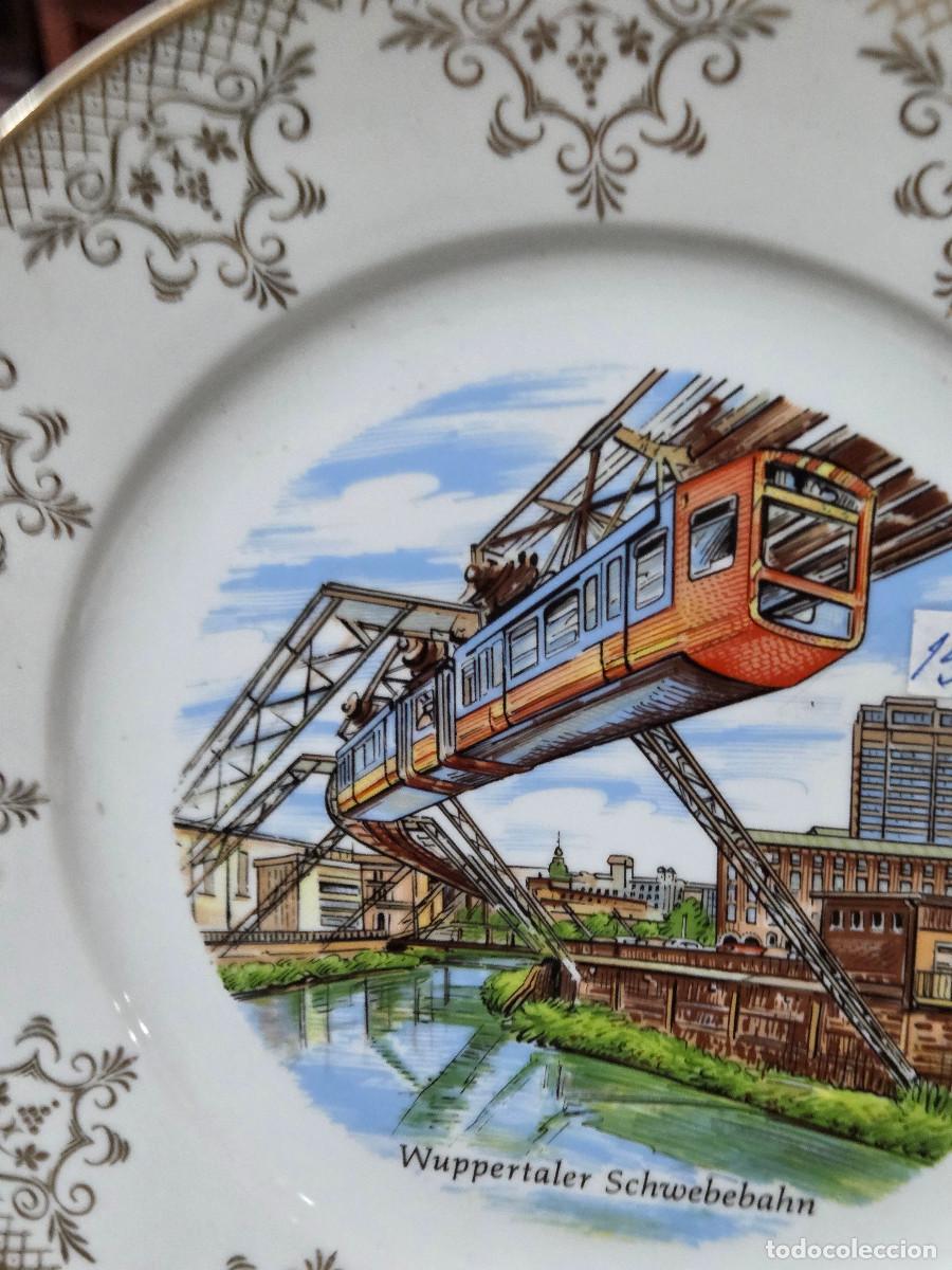 Antig&uuml;edades: plato de porcelana baviera - Foto 2