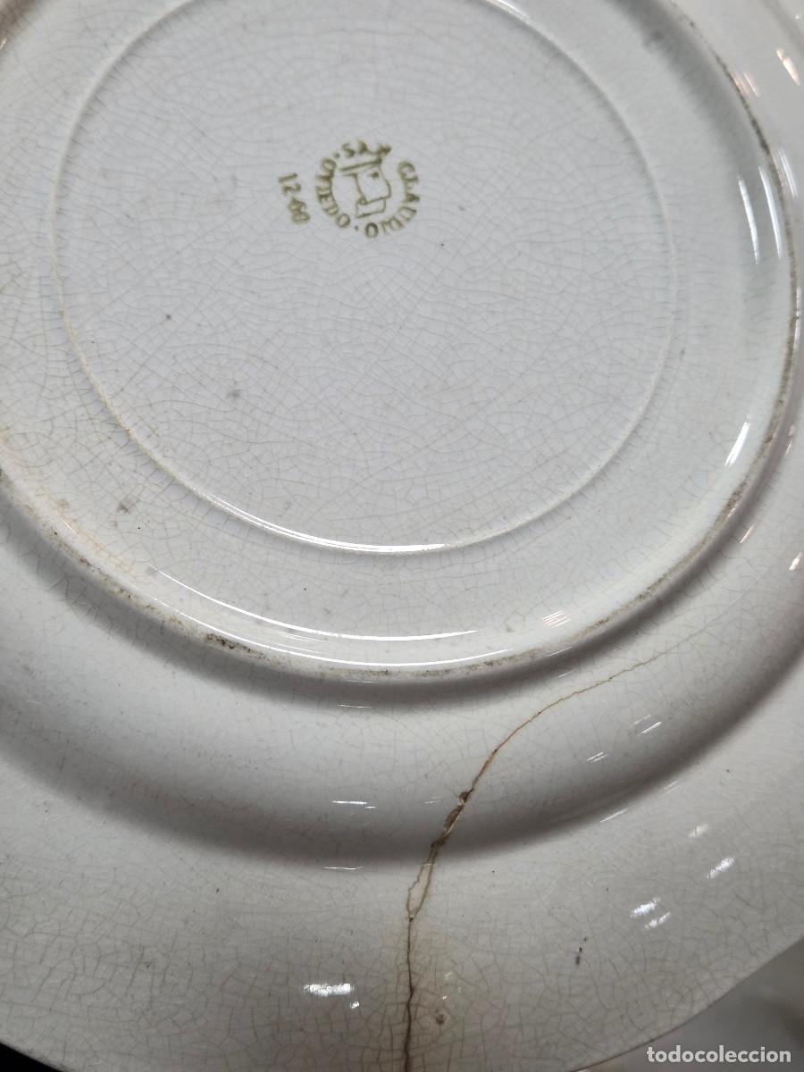 Antig&uuml;edades: plato de ceramica vintage - Foto 4