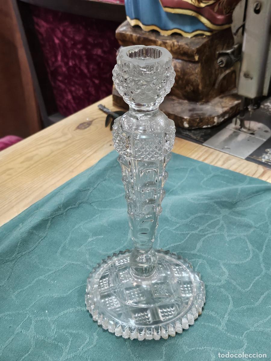 Antig&uuml;edades: candelabro de cristal - Foto 1