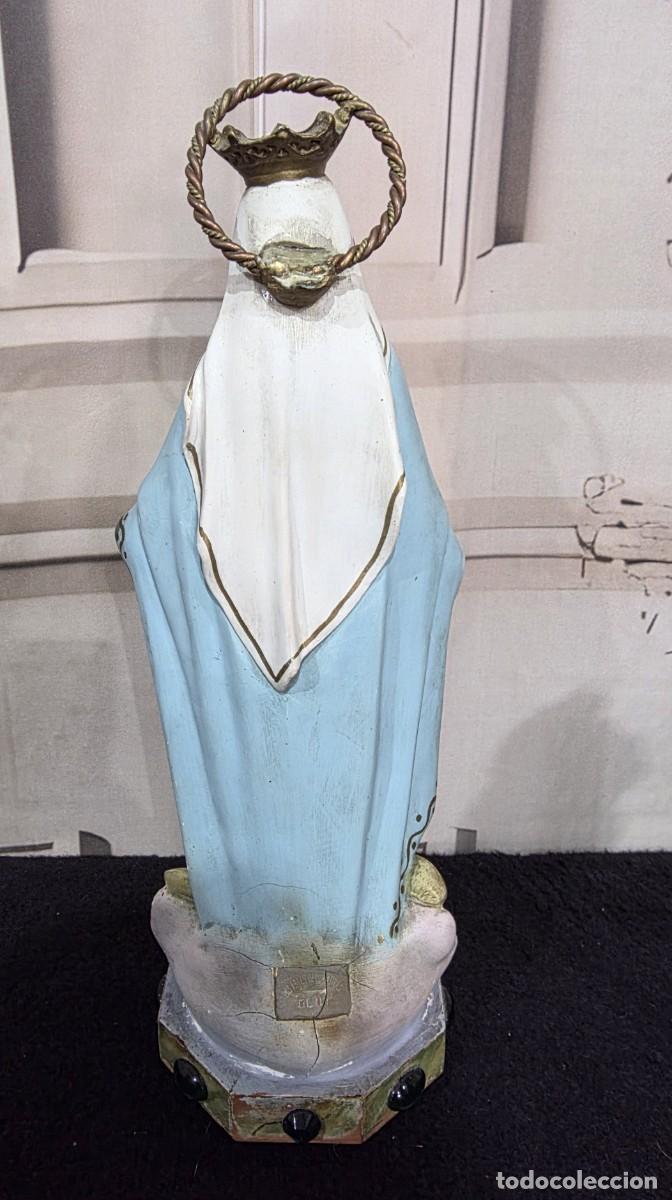 Antig&uuml;edades: Antigua virgen de olot para restaurar - Foto 4