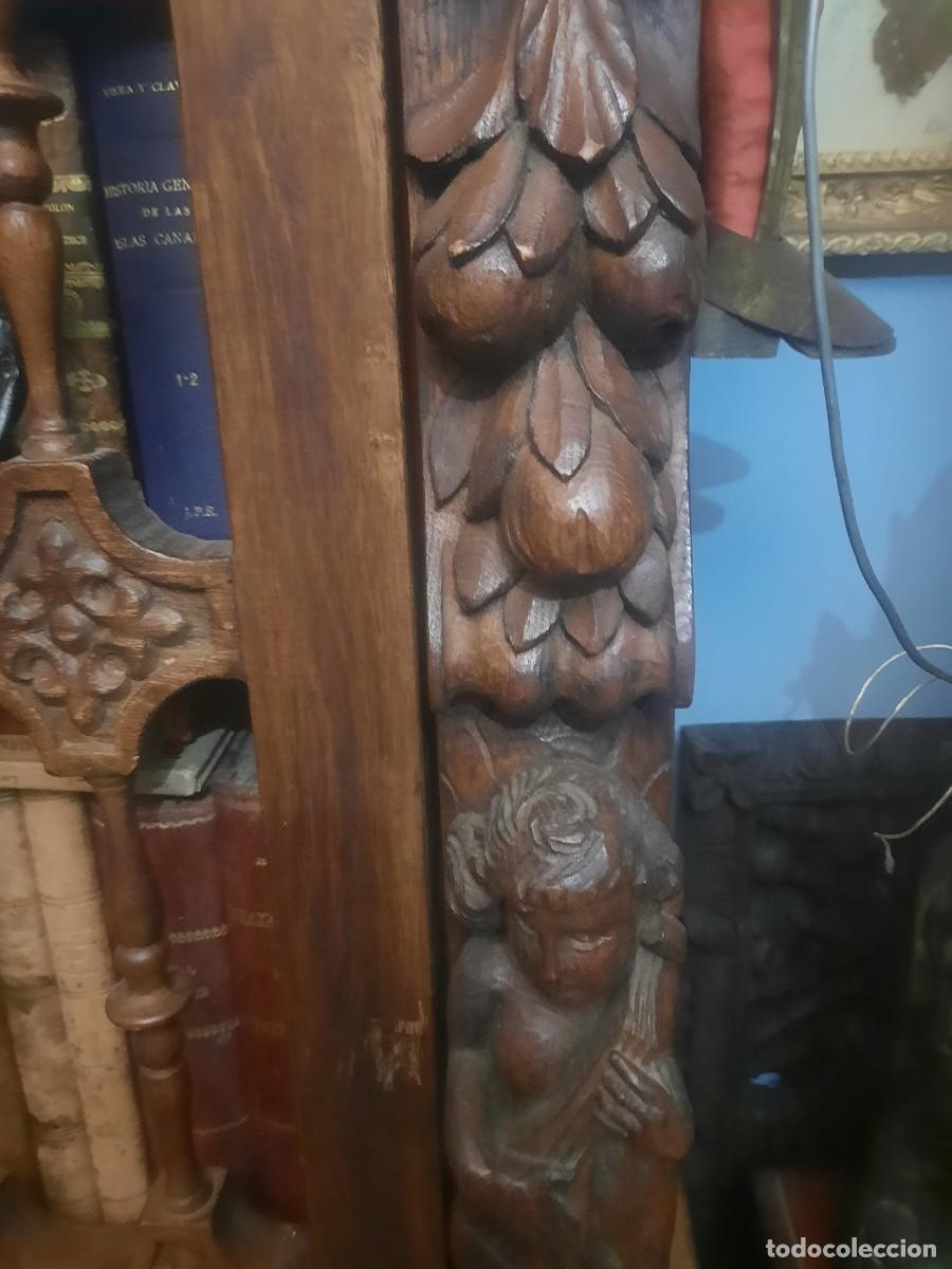 Antig&uuml;edades: Estanteria tallada antigua - Foto 7