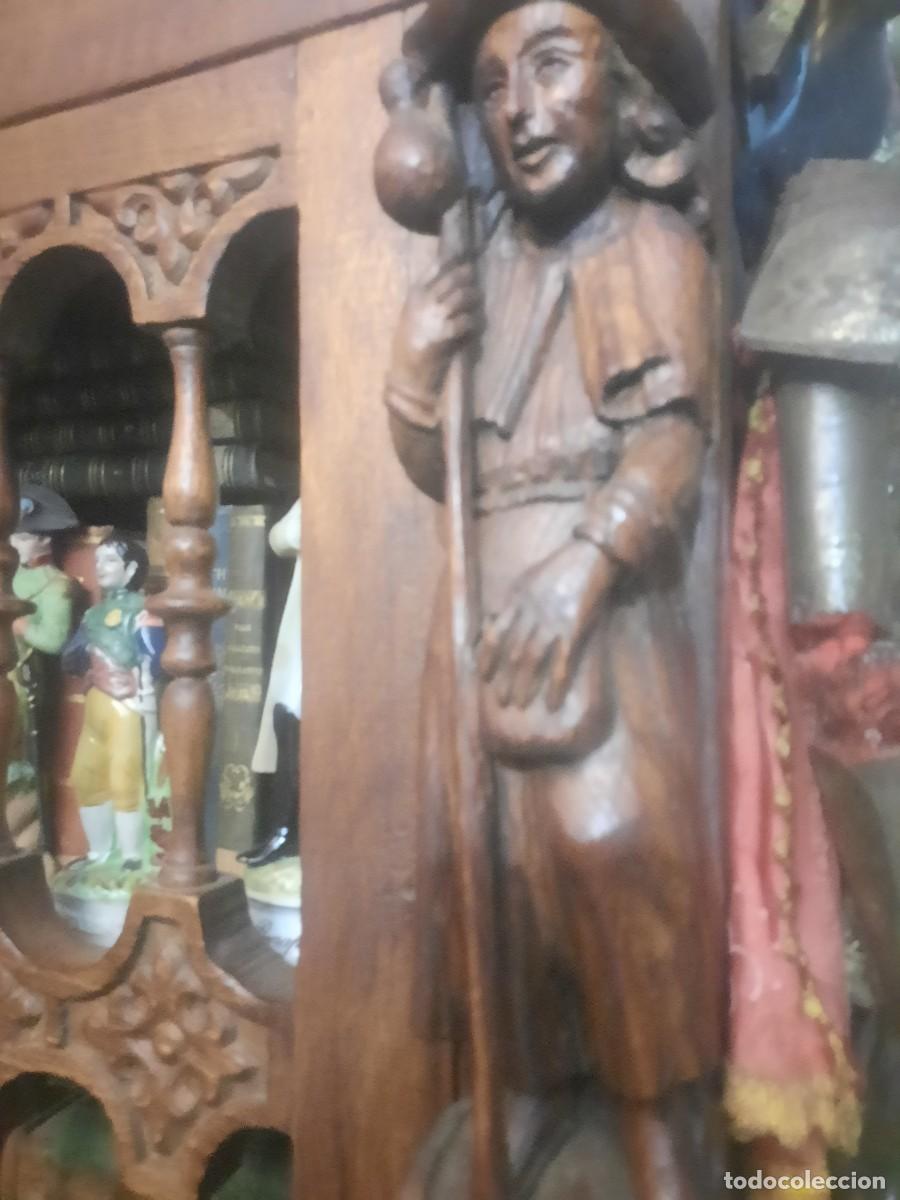 Antig&uuml;edades: Estanteria tallada antigua - Foto 8