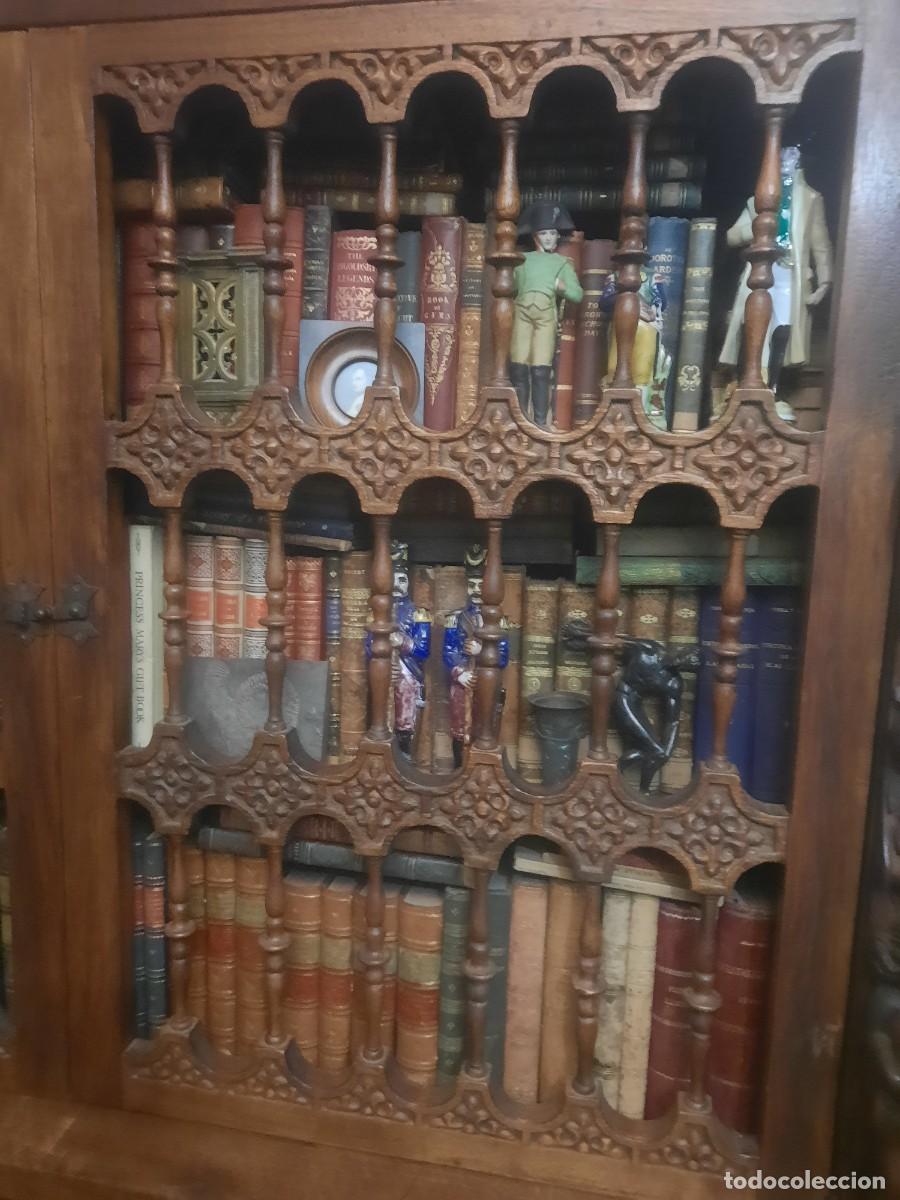 Antig&uuml;edades: Estanteria tallada antigua - Foto 9