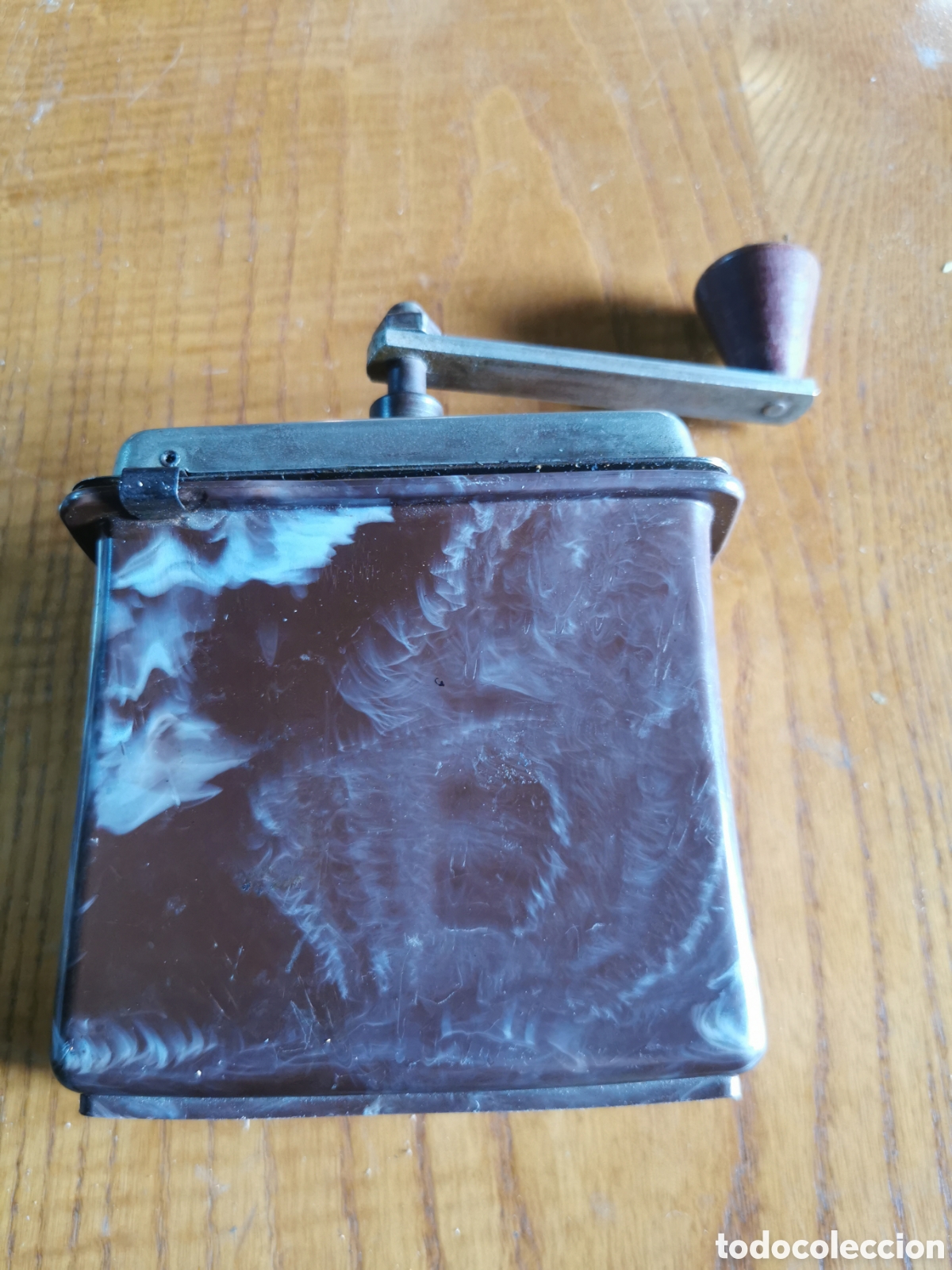 Antig&uuml;edades: Molinillo Geska Bakelita 11cm. - Foto 1