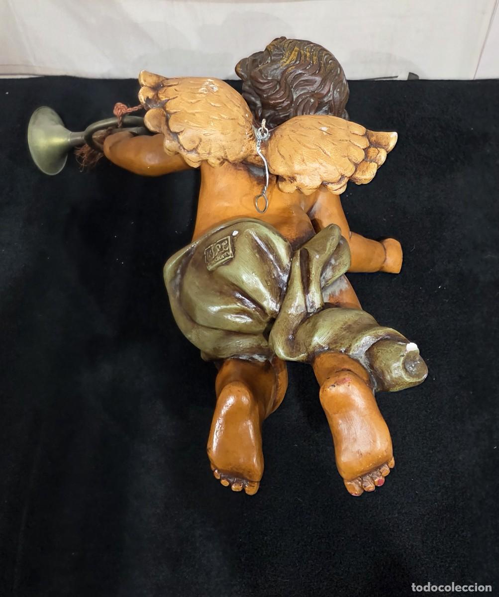 Antig&uuml;edades: Figura de putto (querub&iacute;n) de estilo barroco - Foto 7