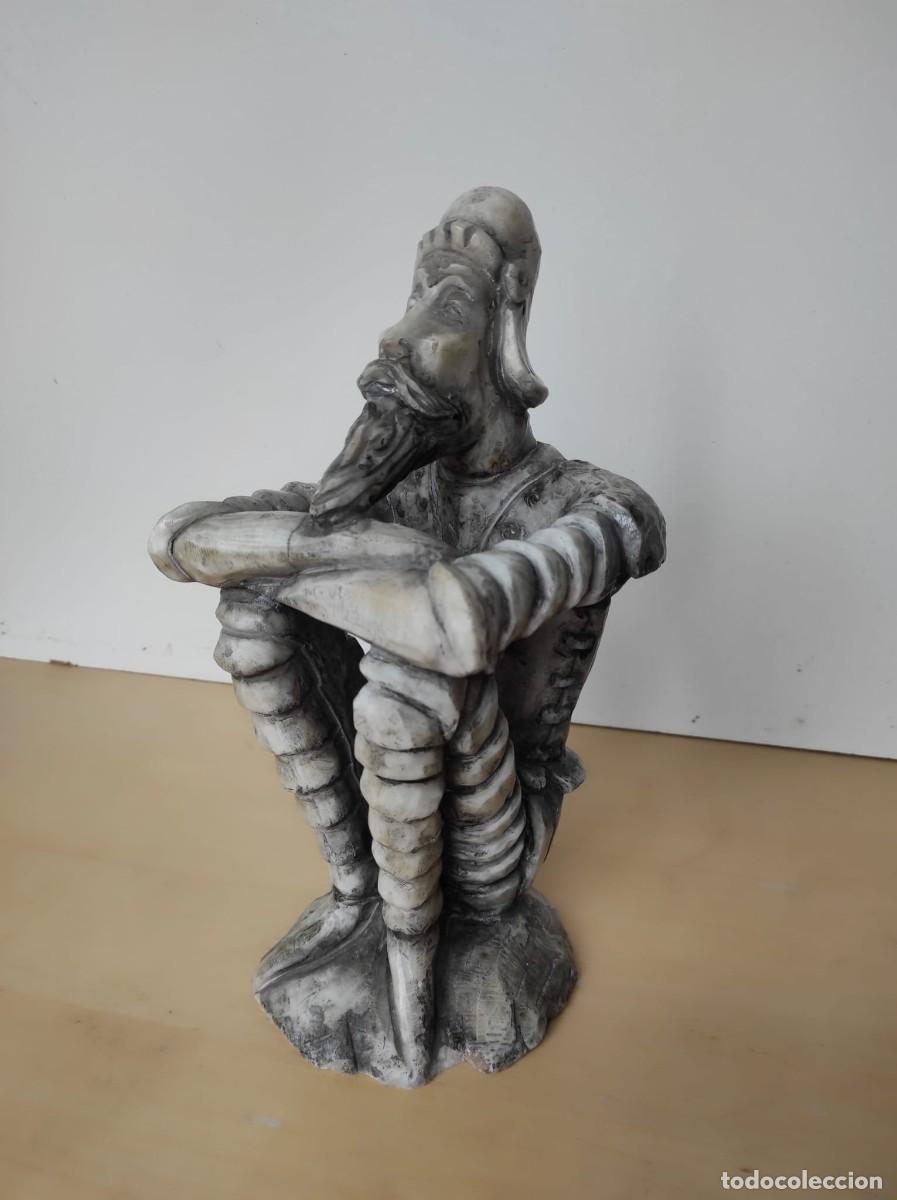 Antig&uuml;edades: Don Quijote de alabastro - Foto 2