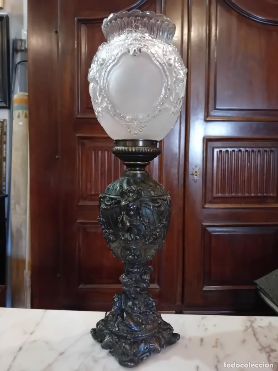 Antig&uuml;edades: Quinqu&eacute; de bronce siglo XX - Foto 1