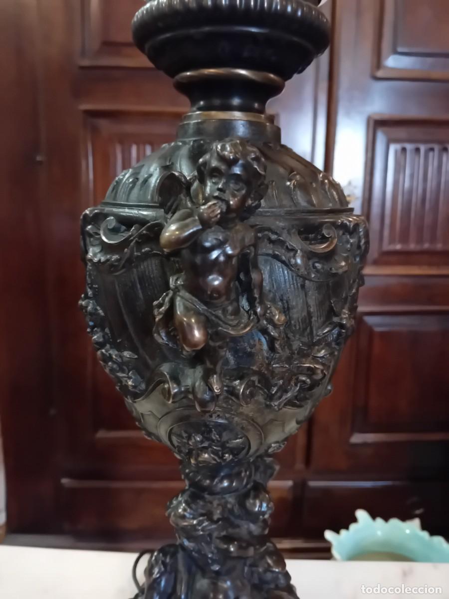 Antig&uuml;edades: Quinqu&eacute; de bronce siglo XX - Foto 2