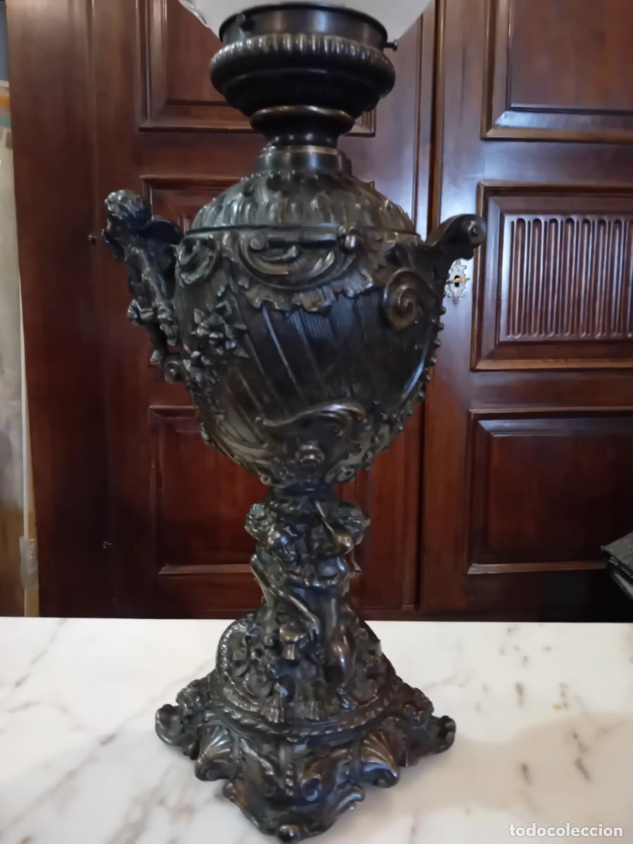 Antig&uuml;edades: Quinqu&eacute; de bronce siglo XX - Foto 4