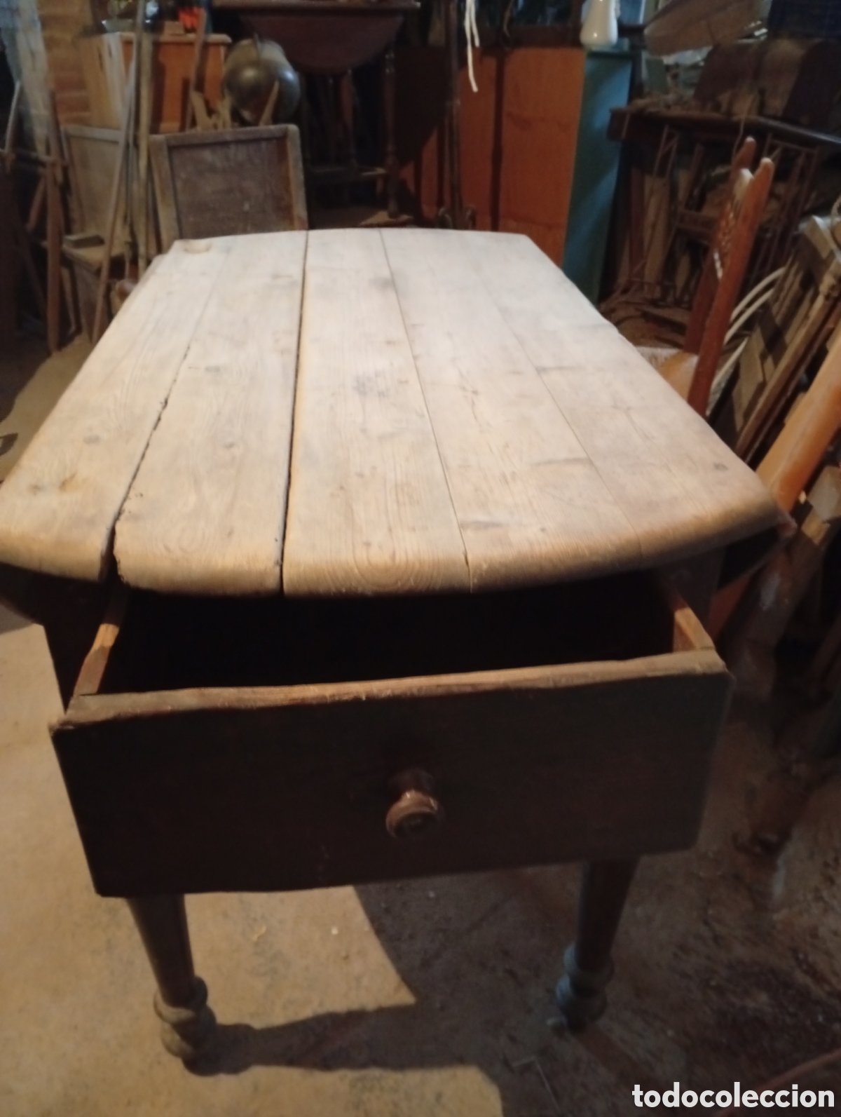 Antig&uuml;edades: Mesa cocina catalana - Foto 1