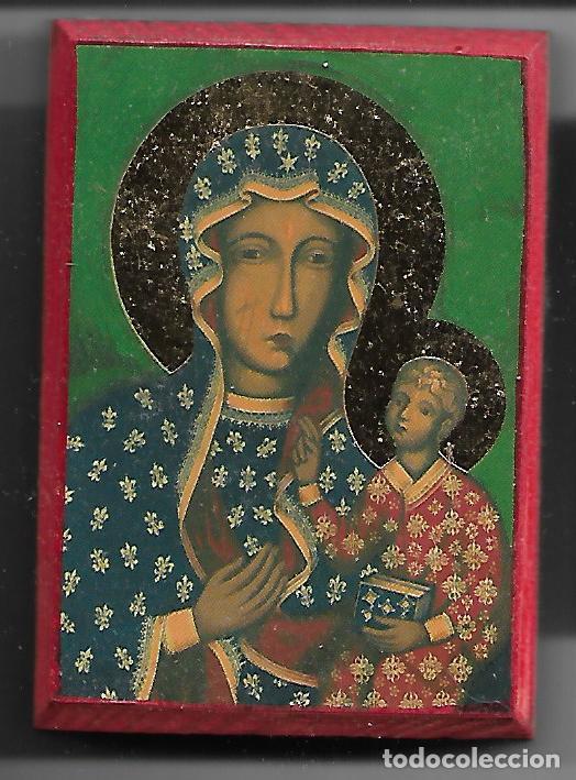 Antig&uuml;edades: ANTIGUA IMAGEN DE LA VIRGEN SOBRE MADERA - Foto 1