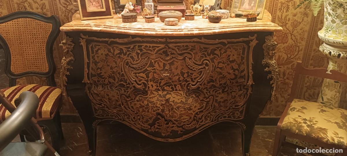 Antig&uuml;edades: Consola Luis XV con cajones - Foto 3
