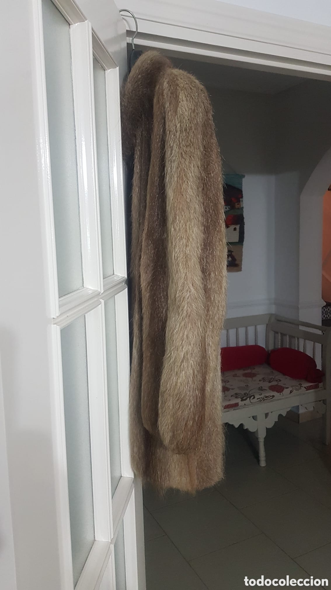 Antig&uuml;edades: Abrigo de piel acompa&ntilde;ado con bufanda de animal - Foto 4