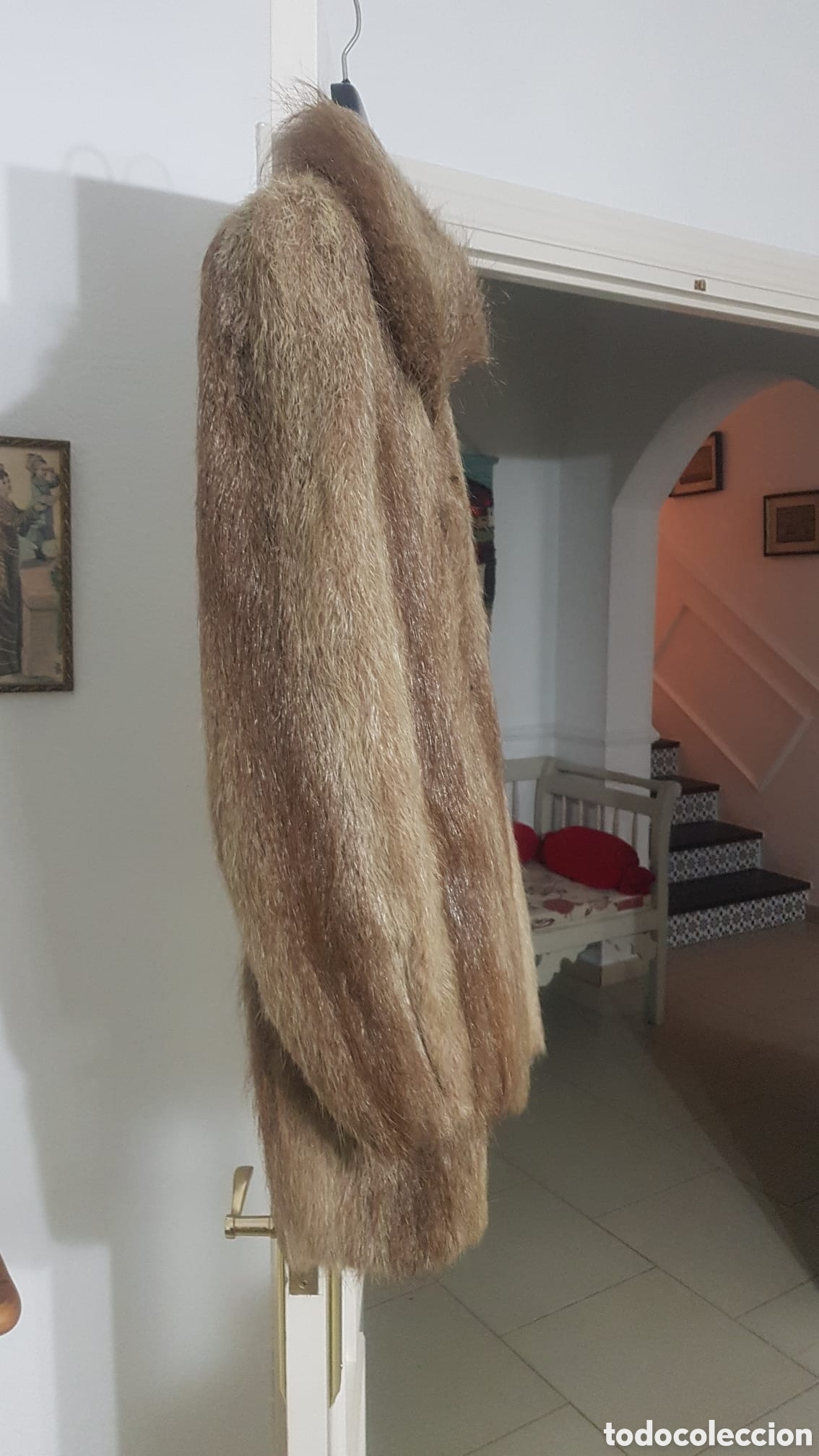 Antig&uuml;edades: Abrigo de piel acompa&ntilde;ado con bufanda de animal - Foto 6