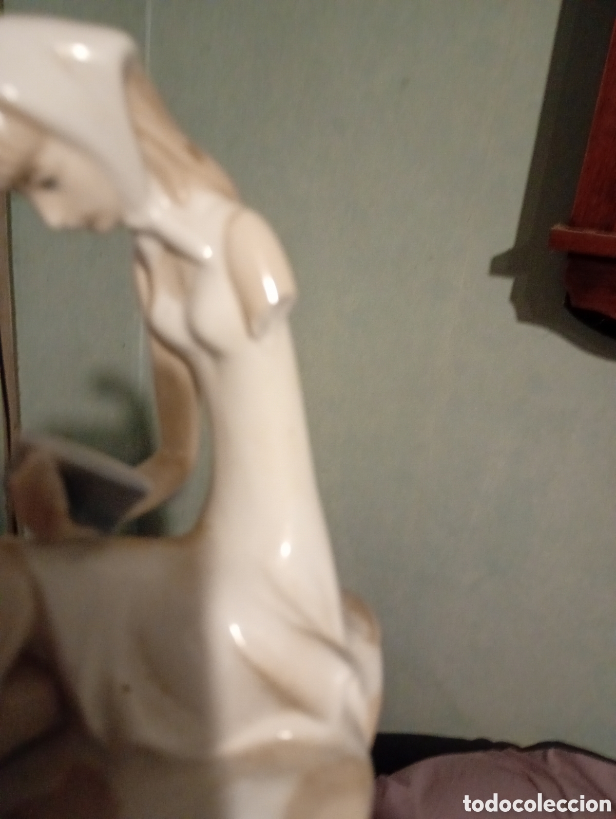 Antig&uuml;edades: FIGURA EN PORCELANA &iquest;LLADR&Oacute;? - Foto 2