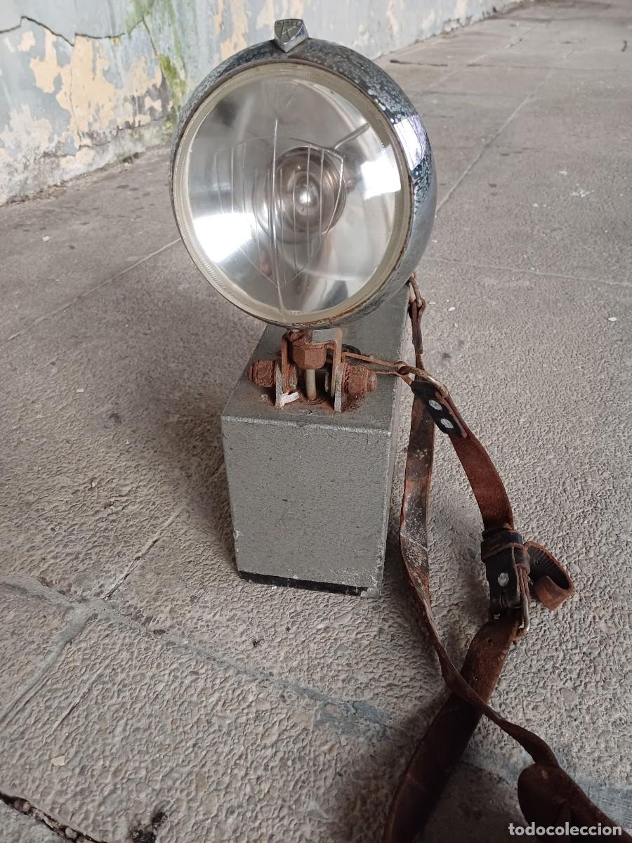 Antig&uuml;edades: Lampara minera, de bateria. - Foto 1