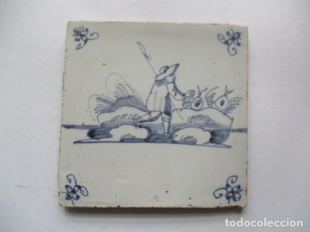 Antig&uuml;edades: Azulejo antiguo Delft - Foto 1