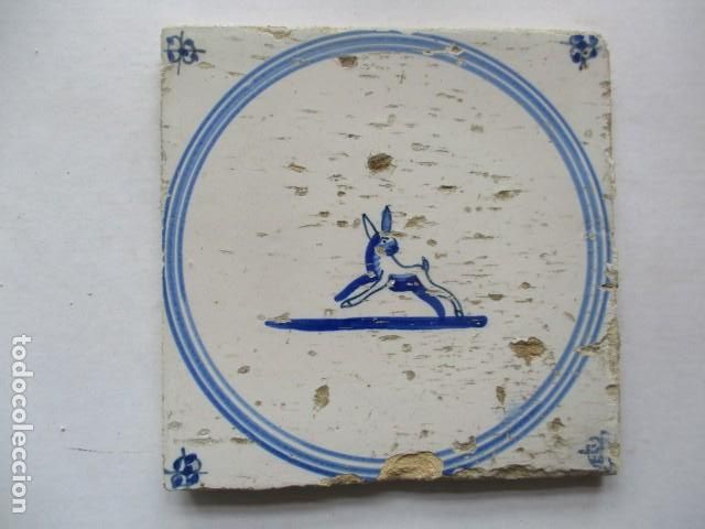 Antig&uuml;edades: Azulejo antiguo Delft - Foto 1