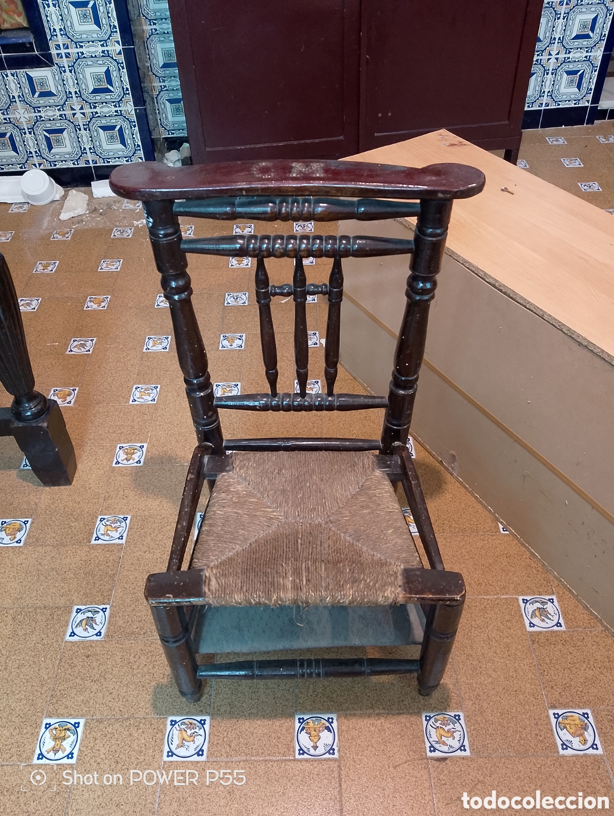 Antig&uuml;edades: Reclinatorio antiguo XIX - Foto 1